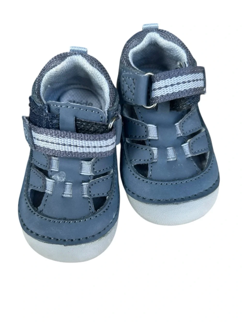 Stride Rite‎ Baby Toddler Walker Shoes Sz 3M Lot of 2 Pair Excellent Condition
